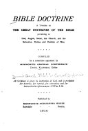 Cover of Bible Doctrine