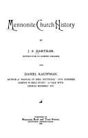 Cover of Mennonite Church History