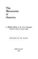 Cover of The Mennonites of America